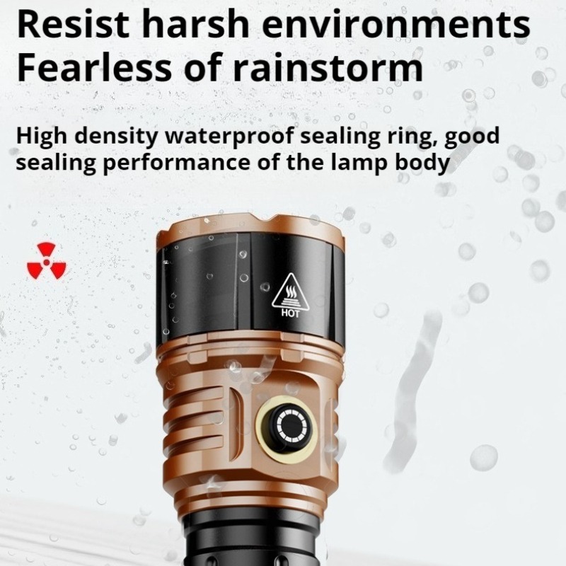 Strong Light High Power LED Fl - Outdoor Power For Camping บทวิจารณ์และราคา