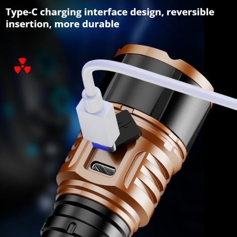 Strong Light High Power LED Fl - Outdoor Power For Camping บทวิจารณ์และราคา