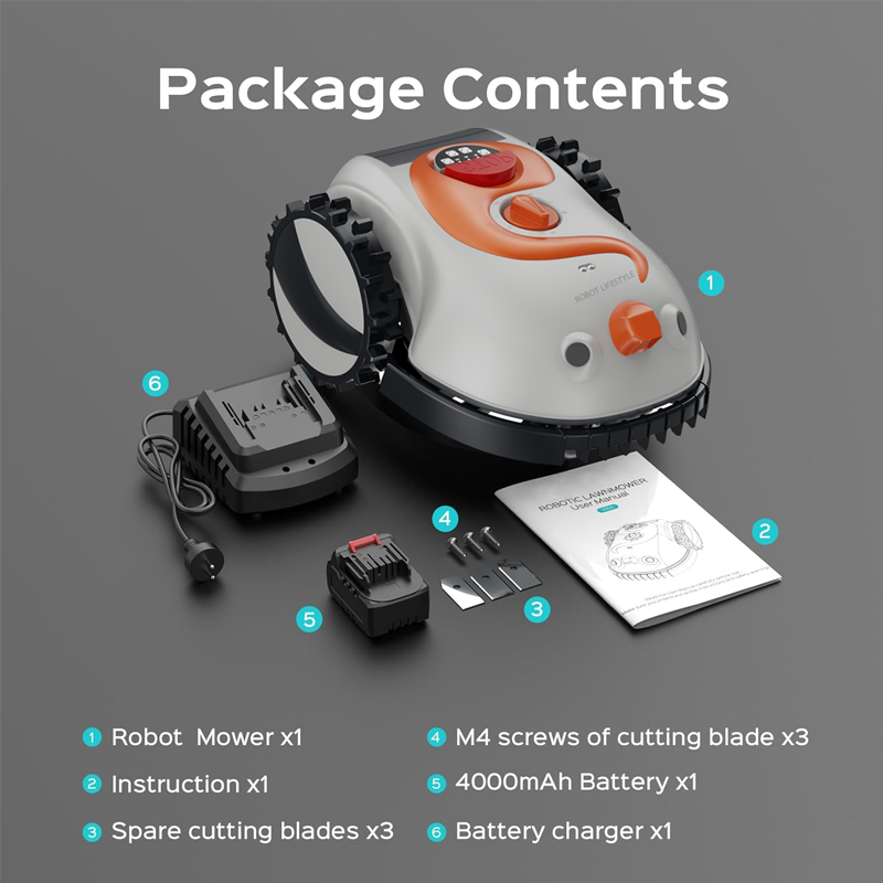 Wireless Robotic Lawn Mowers S - Lawn Mower Battery บทวิจารณ์และราคา
