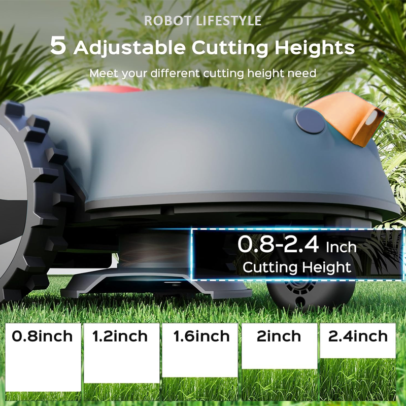Wireless Robotic Lawn Mowers S - Lawn Mower Battery บทวิจารณ์และราคา