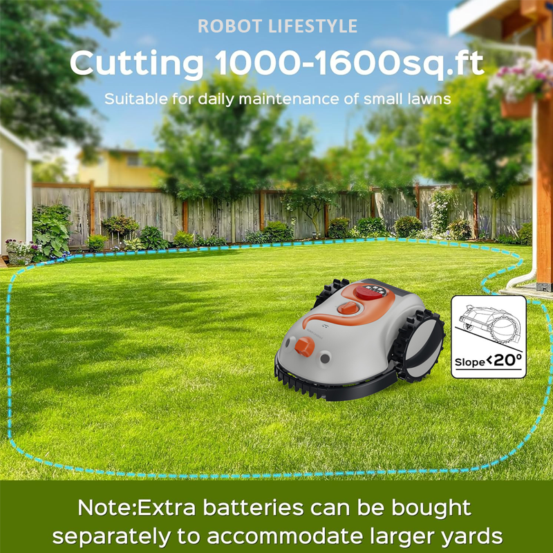 Wireless Robotic Lawn Mowers S - Lawn Mower Battery บทวิจารณ์และราคา