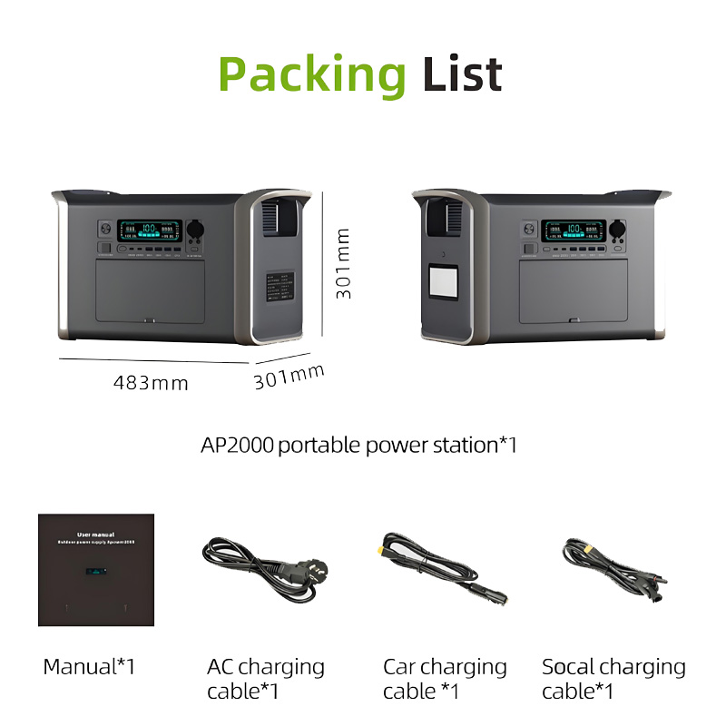 110V 2400W 640000mAh Portable  - Outdoor Power Bank With Ac Outlet บทวิจารณ์และราคา