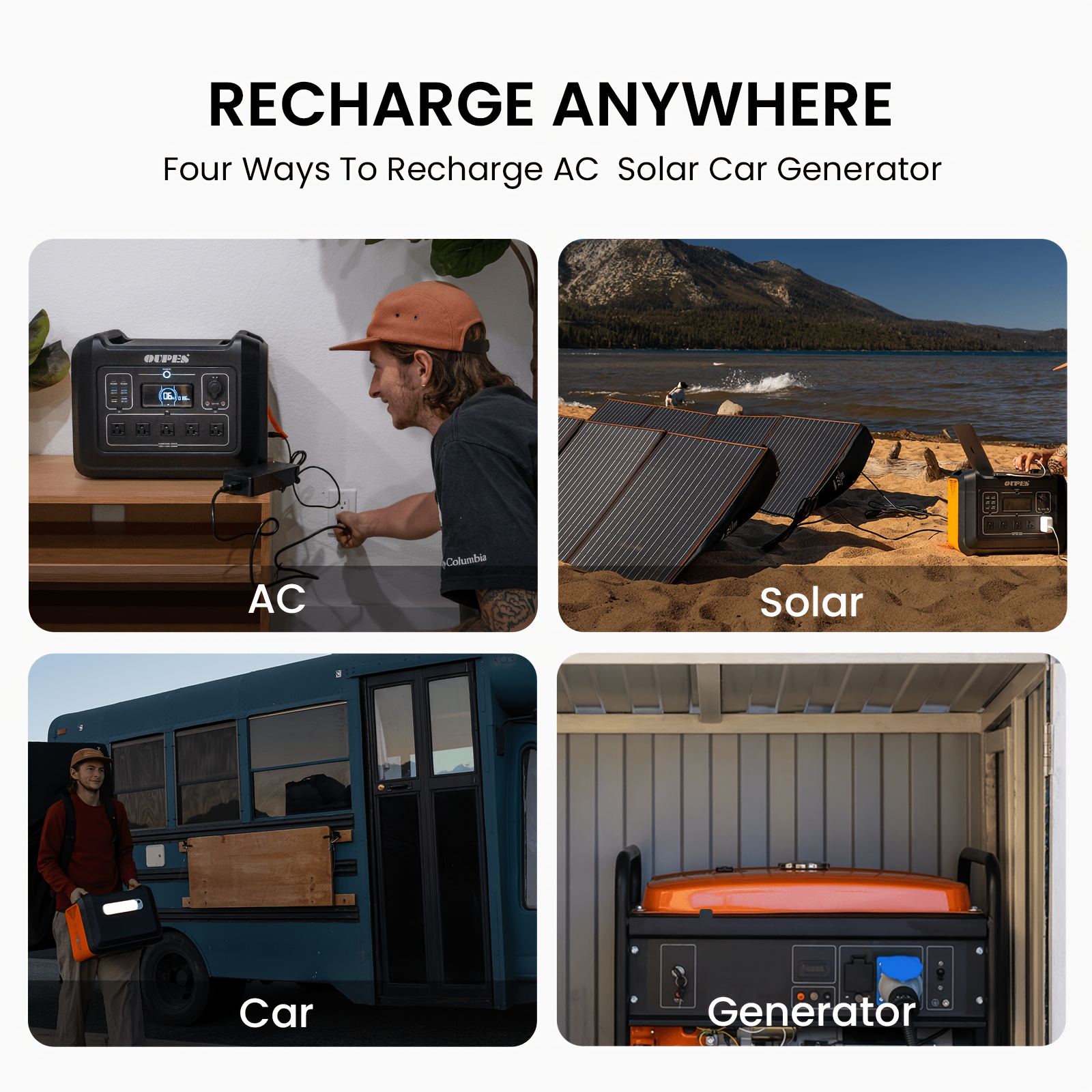 Portable Power Station 2400W P - Outdoor Power For Camping บทวิจารณ์และราคา
