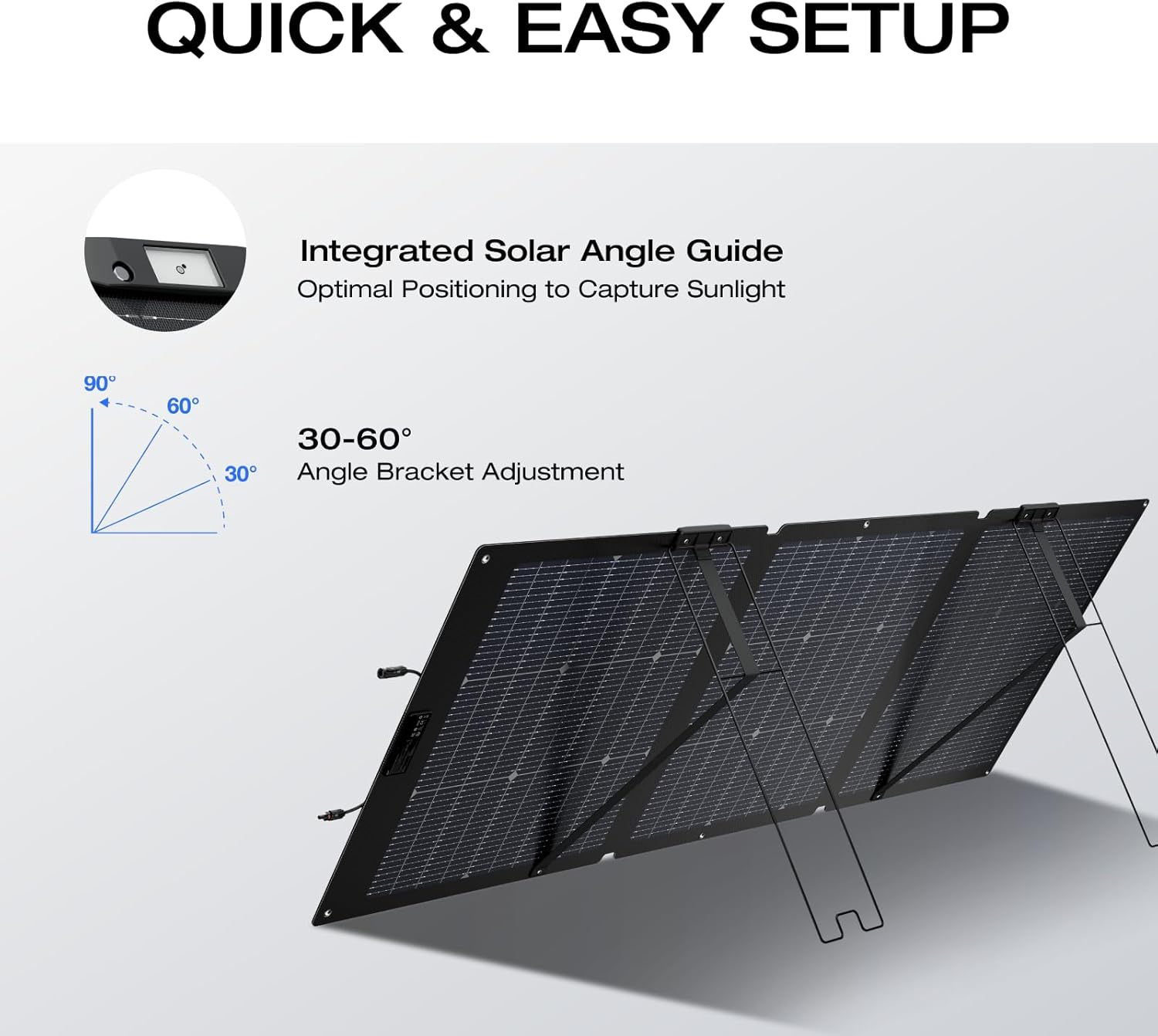 160 Watt Foldable Solar Panel  - Outdoor Power For Camping บทวิจารณ์และราคา