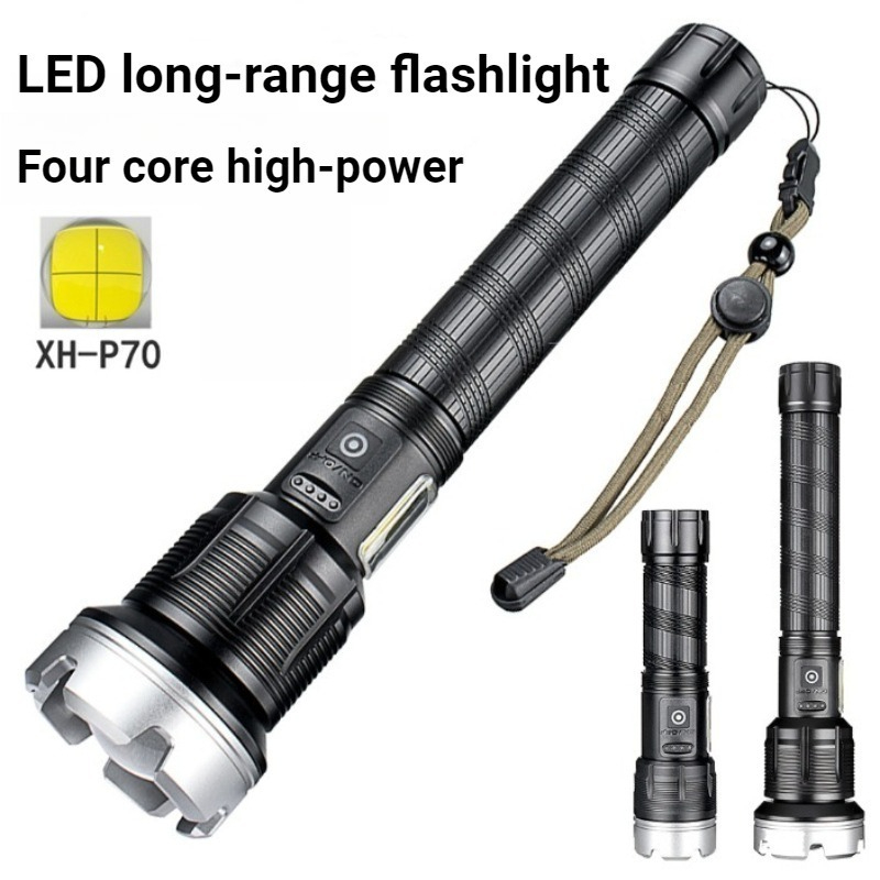 High-power LED Flashlight Tele - Outdoor Power For Camping บทวิจารณ์และราคา